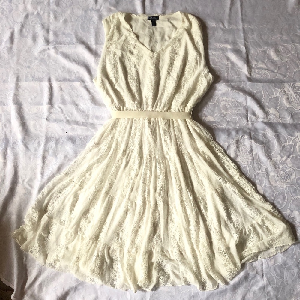 Lovely Lace summer fresh Dress